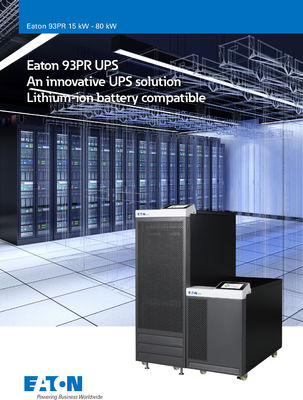 Eaton ups Global brand 93PR series eaton 15-80kVA 380/ 400/415V eaton ups dx20k cnxl3  for computer data center