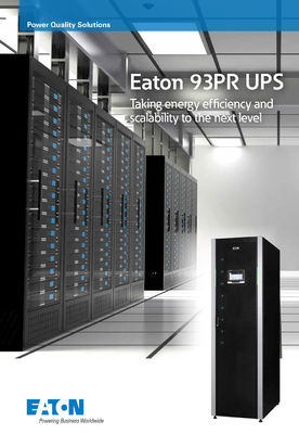 Eaton Brand Online 93PR series UPS15-500KVA 25KVA-200KVA eaton ups battery with three  phase output for office compute