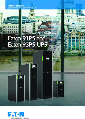 Eaton module UPS 93PS series 8-30 kW 15kVA 20KVA 60KVA 12v 24v battery 3 phase to replace 9355 series ups power supply system