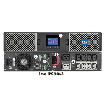 Eaton 9PX Lithium-ion UPS 1000W 1500W 2200W 3000W online ups RT 2U UPS with built-in Lithium battery power supply system