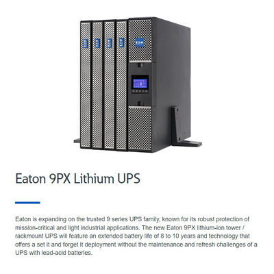 Eaton 9PX Lithium-ion UPS 3000W online ups  with built-in Lithium battery ups  power supply system