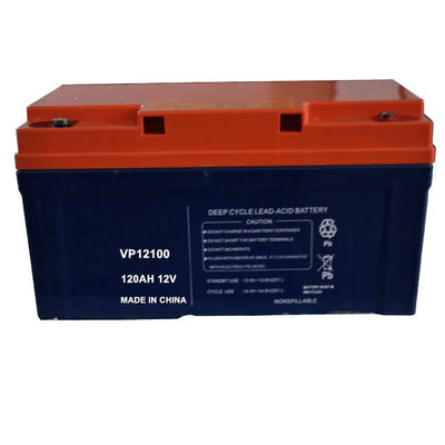 Lead Acid Battery Maintenance Free Batter 12v 120ah CE Deep Cycle Battery ABS Mobile Price Flat Plate Deep Cycle: Sealed Gel