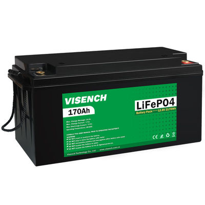 Visench Solar System Lifepo4 Battery Pack Lithium Ion Lifepo4 12V 170AH Lithium Ion Batteries