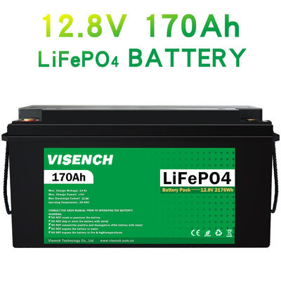 Visench Solar System Lifepo4 Battery Pack Lithium Ion Lifepo4 12V 170AH Lithium Ion Batteries