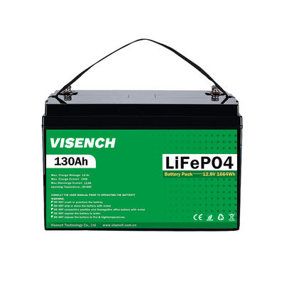 Visench Prismatic 12V 12.8V 40Ah Deep Cycles Rechargeable Solar Energy Storage System Custom LiFePO4 Battery Pack