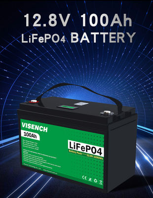 Visench Rechargeable Lithium Ion Batteries 51.2V 100Ah 24 Volt Custom LiFePO4 Battery Pack