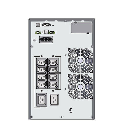 On-line 3000VA 2700W Double Conversion Networking Tower UPS With 8 pcs 12V 9Ah Battery