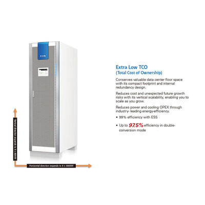 Low Frequency 380V Eaton 93PR BMS 3 Phase 25kW Online UPS for Industrial Applications