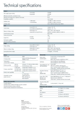 On-line Eaton 91PS Series Pure Sine Wave 10kva 10kw 220v 15kva 15kw 30kva 30kw EMC Standard Power Supply UPS