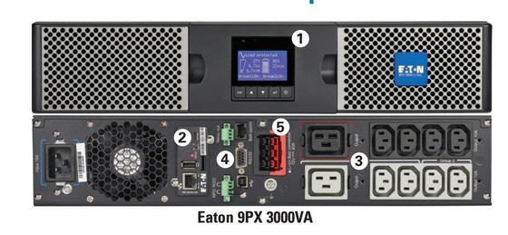 On-line Eaton 9PX Lithium 1KVA 1.5KVA 2.2KVA 3KVA Single Phase UPS For Computer/Networking