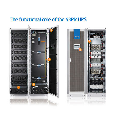 Three Phase Output Eaton 93PR Series Online UPS 15-500KVA for Office Computing 820kg