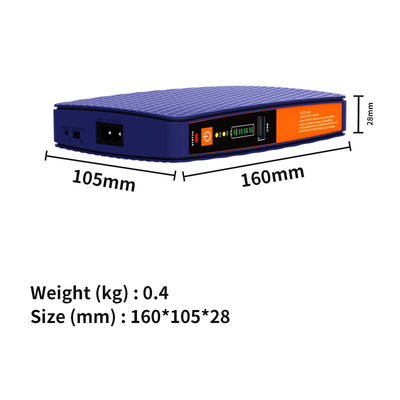High Mass 18W Lithium Batteries Mini DC UPS With LED Display and 8000MAH LIFEP04