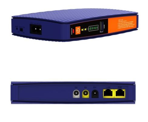 High Mass 18W Lithium Batteries Mini DC UPS With LED Display and 8000MAH LIFEP04