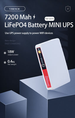 Overcurrent Protection Mini UPS with 5VDC/9VDC/12VDC/15VDC/24VDC Output Voltage 2023 Release