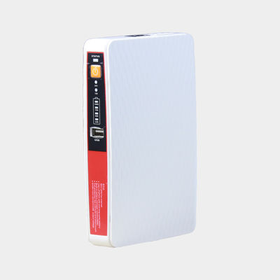 18W Output Power Mini UPS 8000mah 5V 9V 12V White Battery with Adapter Protection