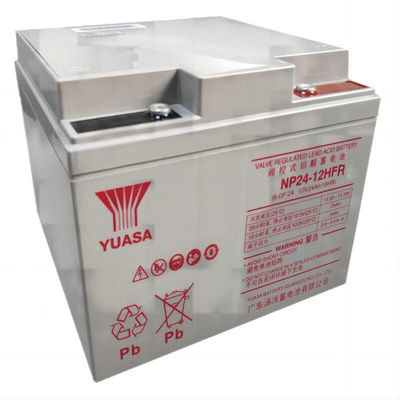 YUASA Np24-12 12V 24Ah Best Energy Storage UPS Lead-acid Battery for Solar System and Electric Power