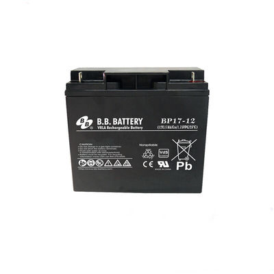 B. B. Battery BP Series BP17-12FR 12V 17Ah VRLA Lead-Acid Rechargeable Battery for UPS
