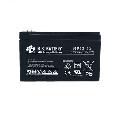 BP Series BP12-12FR 12V 12Ah VRLA Lead-Acid Rechargeable Energy Storage Battery for UPS Laboratory Equipment