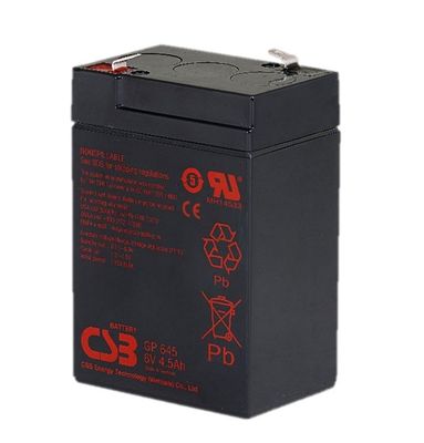 6V 4.5AH GEL Battery Ideal for Power Storage and Rechargeable