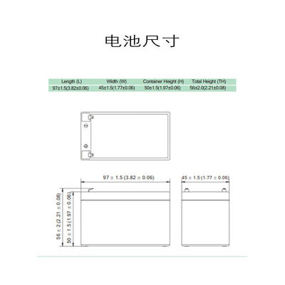 Lead Acid Batteries Deep Cycle AGM Gel 12V 1.2ah Electric Car Battery for Sightseeing Cars