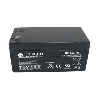 BB Battery BP3.6-12 12V 3.6AH UPS Vrla Rechargeable Battery, Battery BB 12V, BB 12V Battery, 3.6AH BB 12V Battery