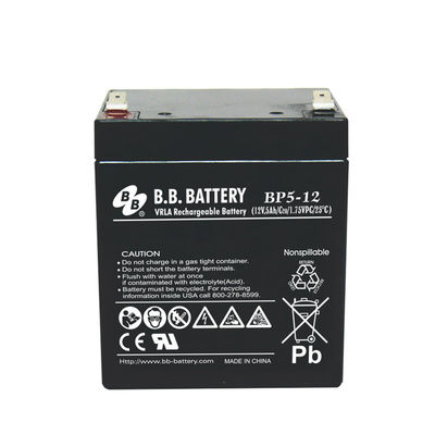 12V5Ah BB Lead Acid Battery for UPS / Power Pack / Fishing Lights / Toy Car