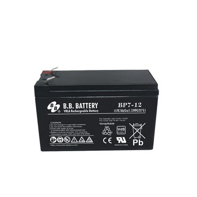 Maintenance Free Seal Lead Acid VRLA UPS Agm 12V 7ah Batterie Battery Rechargeable for Emergency Lighting System