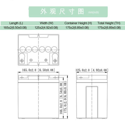VRLA Battery Type 12v 28ah Solar Amaron Battery for Uninterruptible Power Supplies and Solar Energy Systems