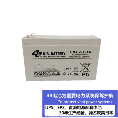 Maintenance Free Seal Lead Acid VRLA UPS Agm 12V 4ah 20hr Batterie Battery Rechargeable for Emergency Lighting System