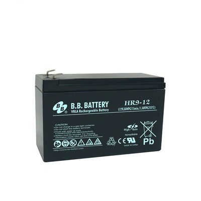 BB Battery VRLA High Rate Series Lead-Acid Battery HR9-12 12v 9ah