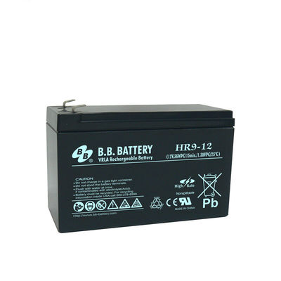 BB Battery VRLA High Rate Series Lead-Acid Battery HR9-12 12v 9ah