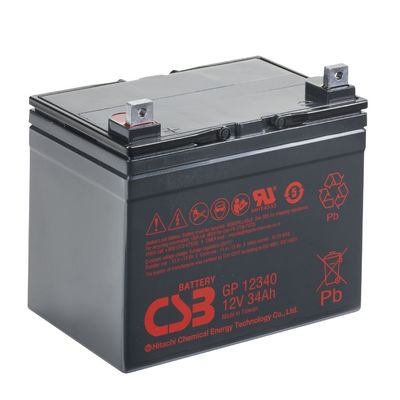 CSB GP12340 12V 34Ah Energy Storage Maintenance Free Rechargeable VRLA CSB Battery