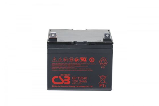 CSB GP12340 12V 34Ah Energy Storage Maintenance Free Rechargeable VRLA CSB Battery