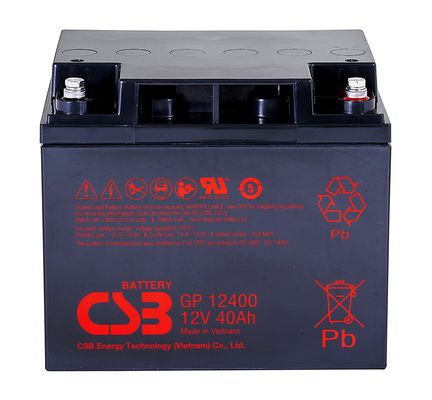 CSB GP12400 12V 40Ah Energy Storage Rechargeable VRLA 12V 40Ah CSB Battery