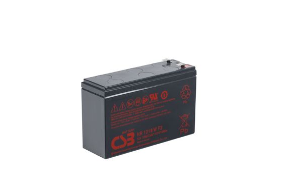 CSB Battery HR1218W 12V 18W 1.67V High Performance Rechargeable Maintenance-Free 12V 18W Lead Acid Battery