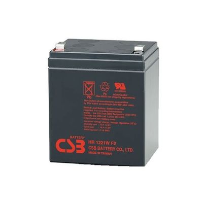 CSB Battery HR1221W 12V 21W High Performance Rechargeable Lead-Acid Dry Batteries for Electric Power