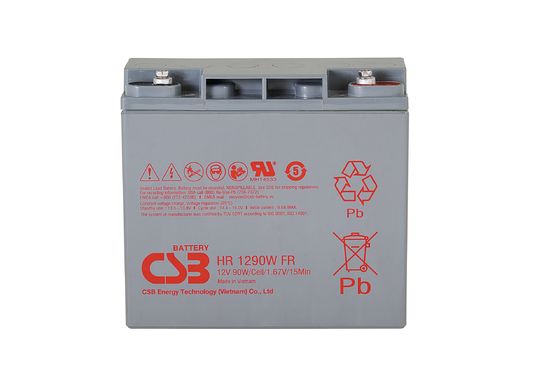 HR1290W CSB Battery 12V 90W Rechargeable Maintenance-Free Lead Acid Battery 12V 23Ah