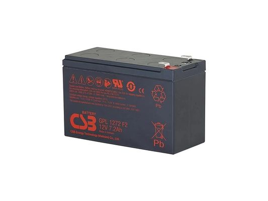 GPL1272 12V 7.2Ah CSB Battery Rechargeable Maintenance-Free Lead Acid Long Life Battery For UPS