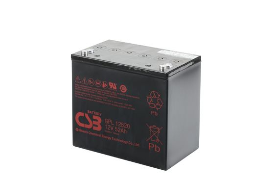 GPL12520 12V 52Ah CSB Battery Sealed Lead Acid Battery Long Life Rechargeable Battery For UPS