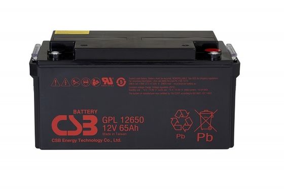 GPL12650 12V 65Ah CSB Battery Sealed Lead Acid Battery Long Life Rechargeable Battery For UPS