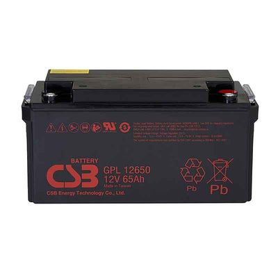 GPL12650 12V 65Ah CSB Battery Sealed Lead Acid Battery Long Life Rechargeable Battery For UPS