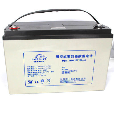 12V 100AH Leoch DJM12100 Maintenance Free Lead Acid Battery for UPS