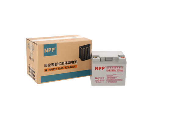 NPP NPG12-40Ah Best Energy Storage Maintenance Free Rechargeable Sealed Lead Acid 12V 40Ah Battery
