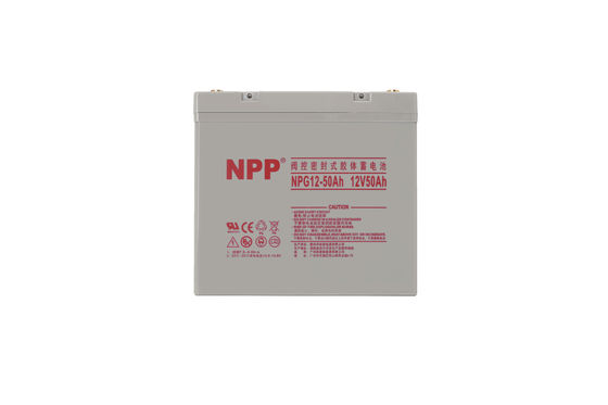 NPP NP12-50Ah Rechargeable Gel Deep Cycle Battery Valve Regulated Lead Acid Battery Storage Battery for Off Grid Solar System