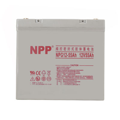 NPP NPG12-55Ah Best Energy Storage Maintenance Free Rechargeable Sealed Lead Acid 12V 55Ah Battery