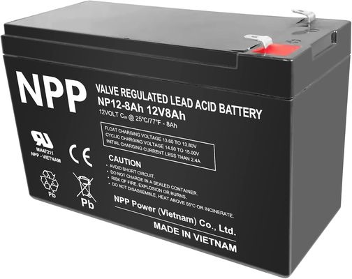 NPP NP12-8Ah Best Energy Storage Maintenance Free Rechargeable Sealed Lead Acid 12V 8Ah Gel Battery