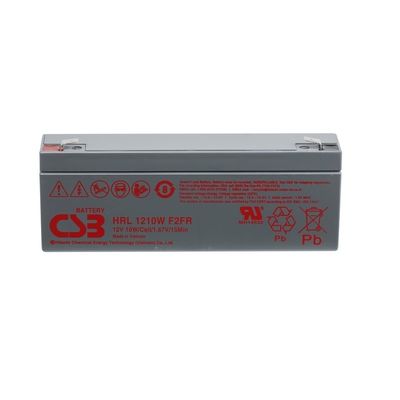 CSB HRL1210W Battery 12V 10W Sealed Lead Acid Battery High Rate Long Life Gel Battery