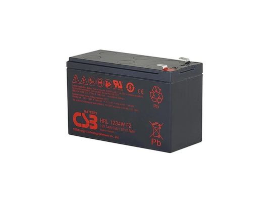 CSB HRL1234W Battery 12V 34W Sealed Lead Acid Battery High Rate Long Life Gel Battery