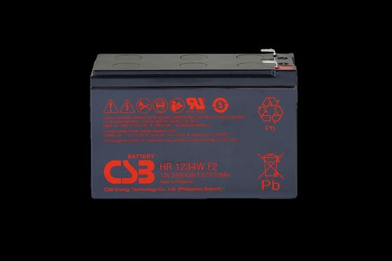 CSB HRL1234W Battery 12V 34W Sealed Lead Acid Battery High Rate Long Life Gel Battery