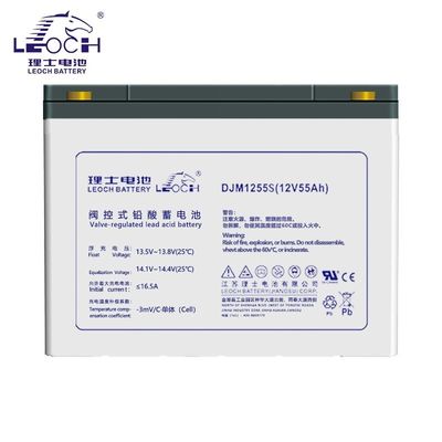 12V 55AH Lead Acid Gel Battery for Electric Energy 1.2 Wh Backup Solution System